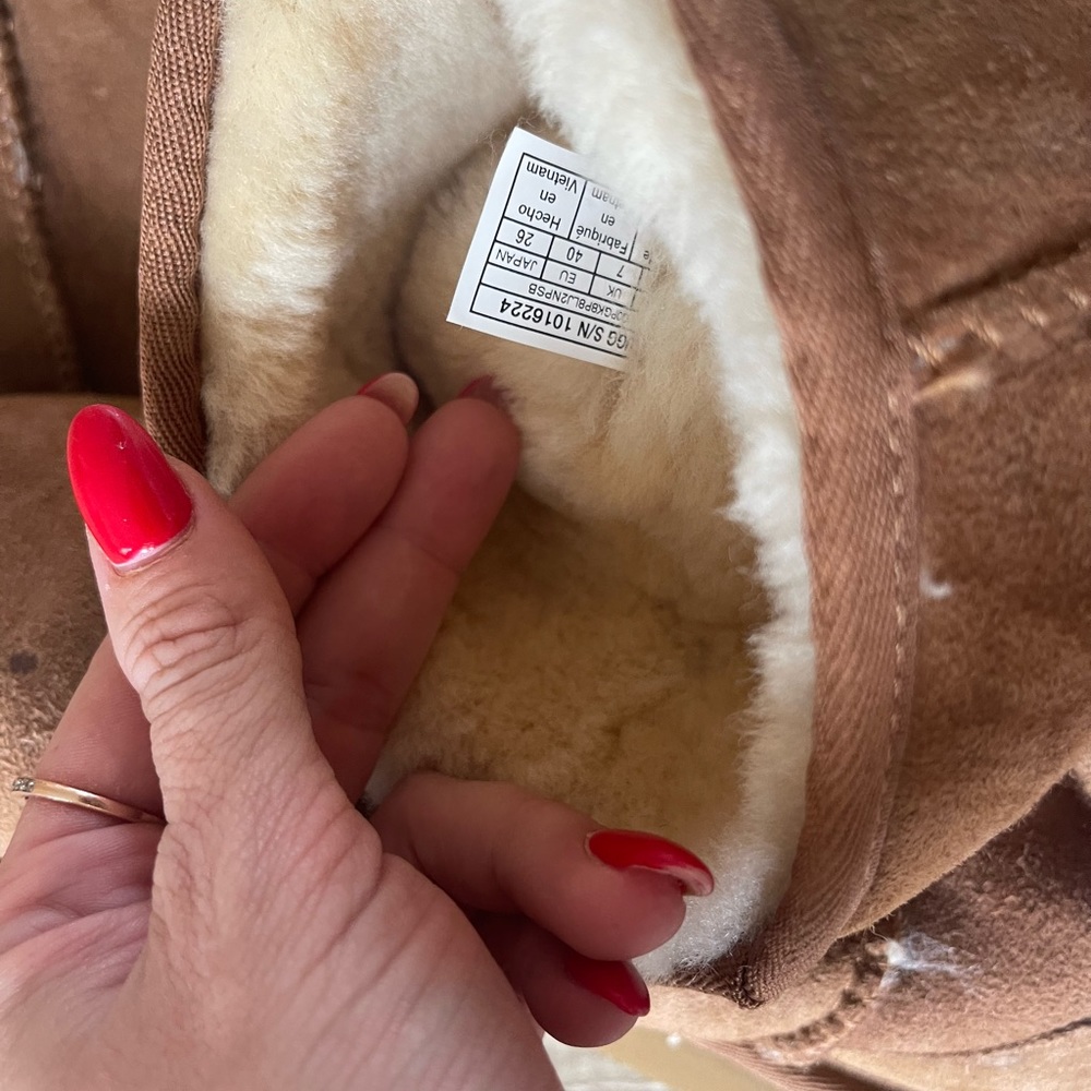 Authentic Ugg Tall Boots, Chestnut - image 3